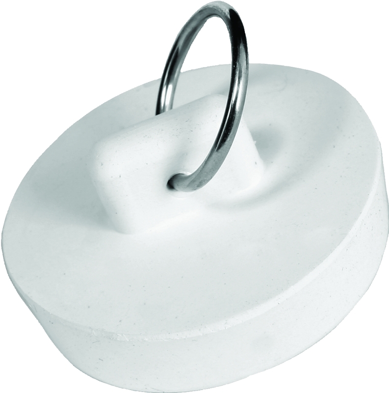 DRAIN STOPPER WHT 1-5/8-1-3/4 