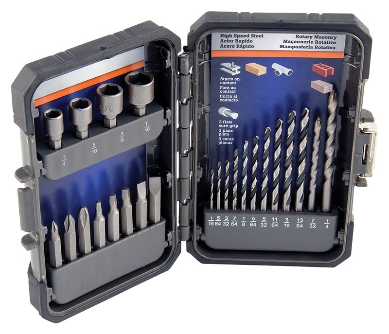 DRILL/DRIVE DIY PRO SET 24PC  