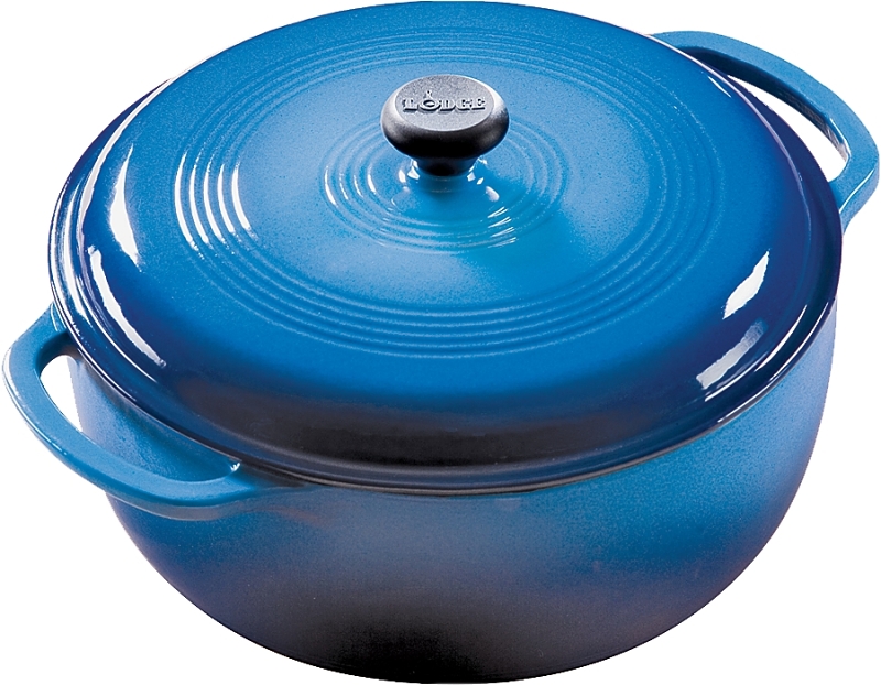 DUTCH OVEN CAST IRON BLK 6 QT 