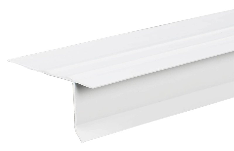 EDGE DRIP F4-1/2 VNYL WHT 10FT