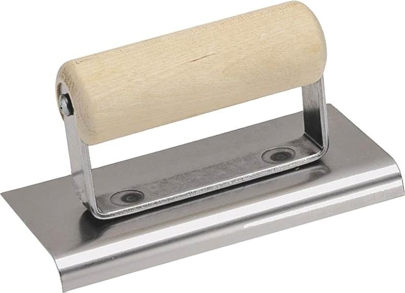 EDGER CONCR 1/2IN RAD 6X6IN SS