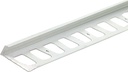 EDGING TILE LSHPD SATSLVR 96IN