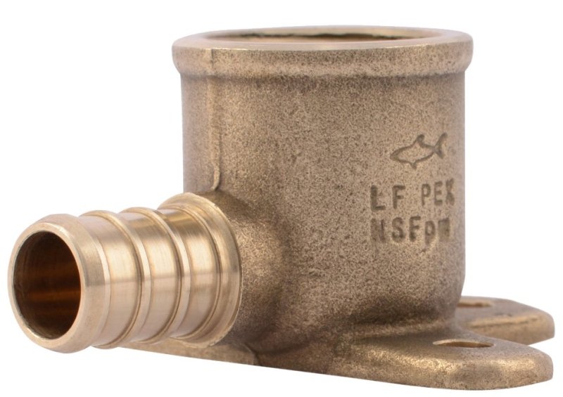 ELBOW BRAS DROP 1/2PEX X1/2FPT