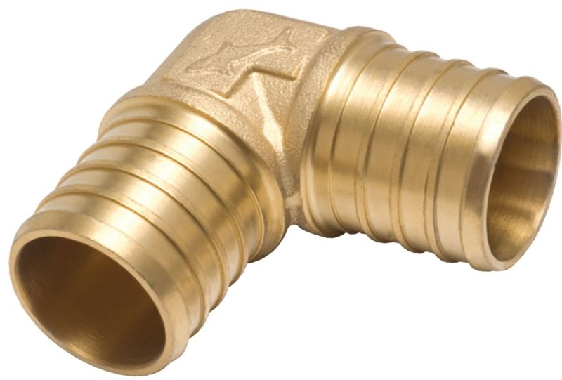 ELBOW BRASS 3/4PEX            