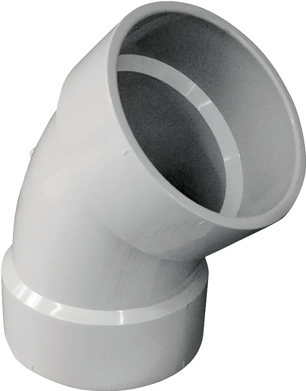 ELBOW DWV 45 DEG 6IN          