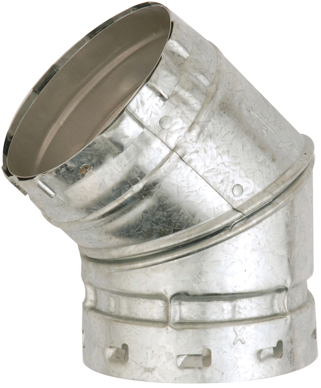 ELBOW GAS VENT 45 DGR 2WAL 3IN