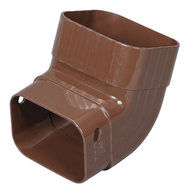 ELBOW TRDNL A VNYL BROWN 2X3IN