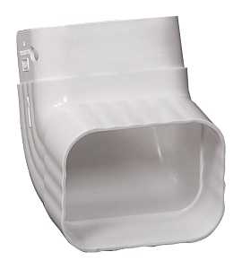 ELBOW TRDNL A VNYL WHITE 3X4IN