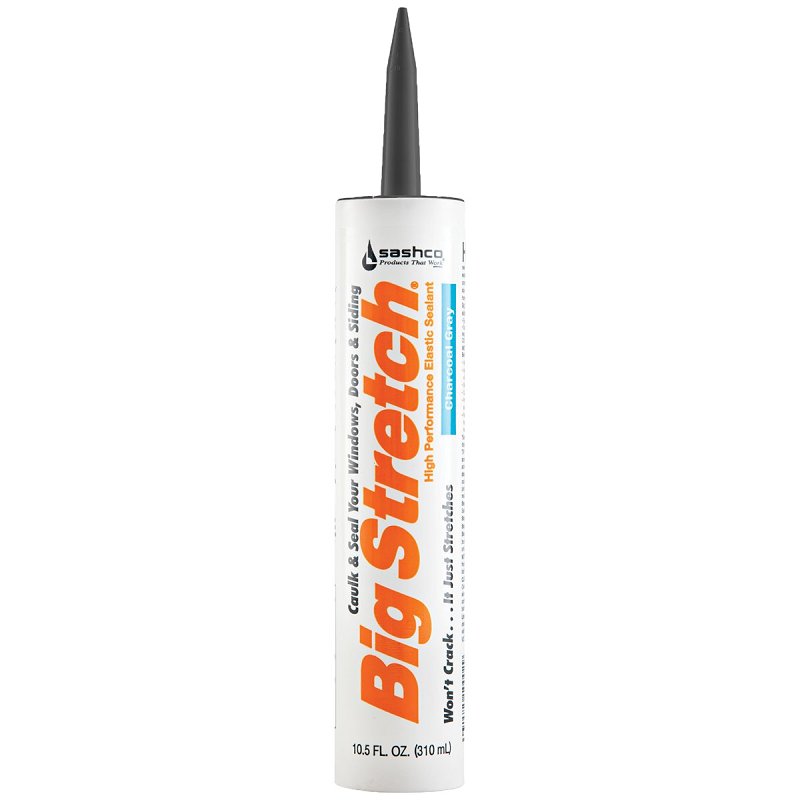 ELSTC SEALANT CHRCL GRY 10.5OZ