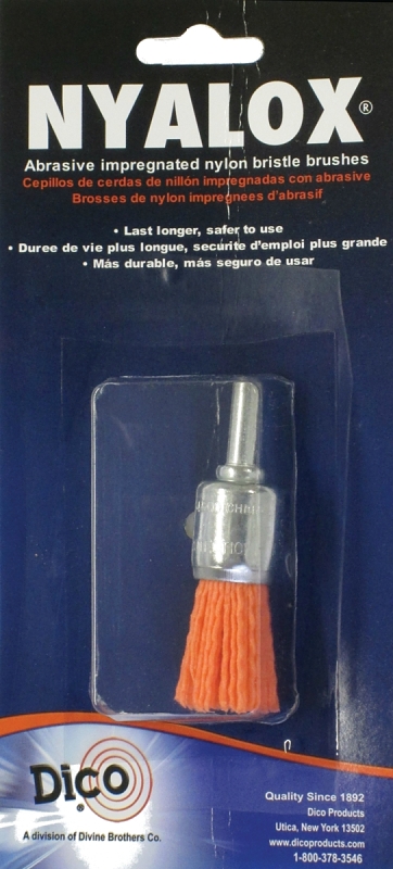 END BRUSH ORG 120 GRIT 3/4IN  