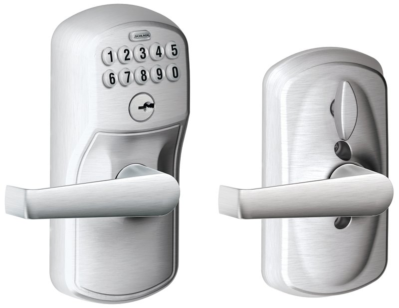 [5556535] ENTRY KEYPAD LEVER SATIN      