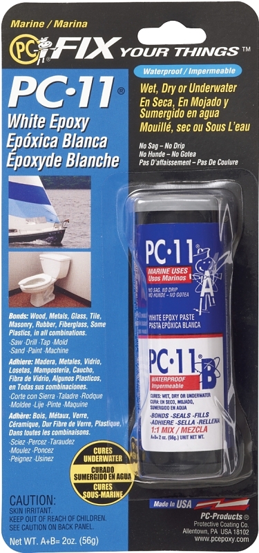 EPOXY PASTE MP WET/DRY WHT 2OZ