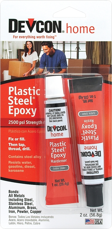 EPOXY PLASTIC STEEL TUBES 2OZ 