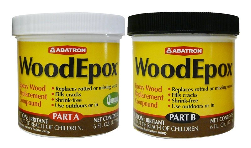 EPOXY WOOD PUTTY 12OZ         