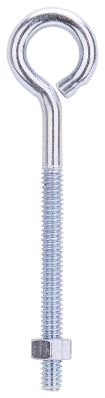 EYE BOLT STL 1/4X4IN ZINC     