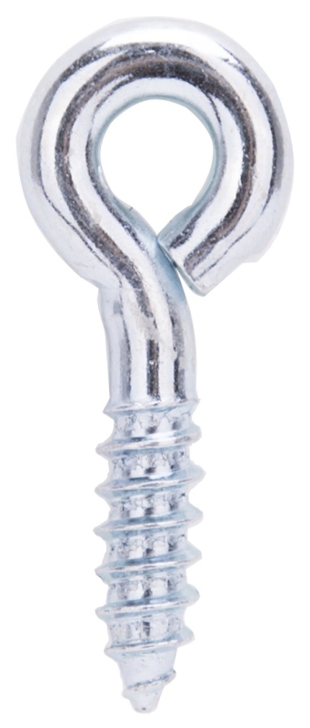 EYE SCREW STL 19/64X1-15/16 ZN