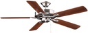 FAN CEIL 52IN 5BLD NO LTKIT BN
