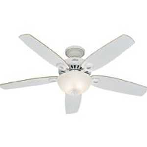 FAN CEIL 52IN5BLD/2LT CAND WHT