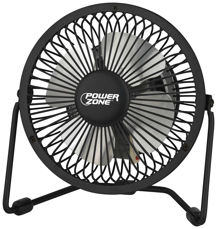 FAN MINI BLACK 4 INCH 1 SPEED 