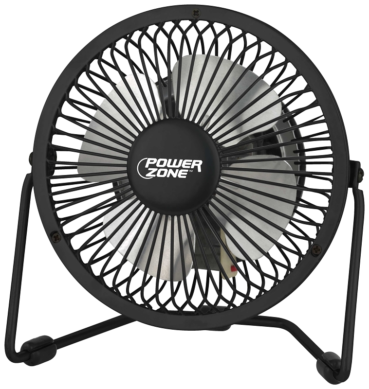 FAN MINI BLACK 4 INCH 1 SPEED 