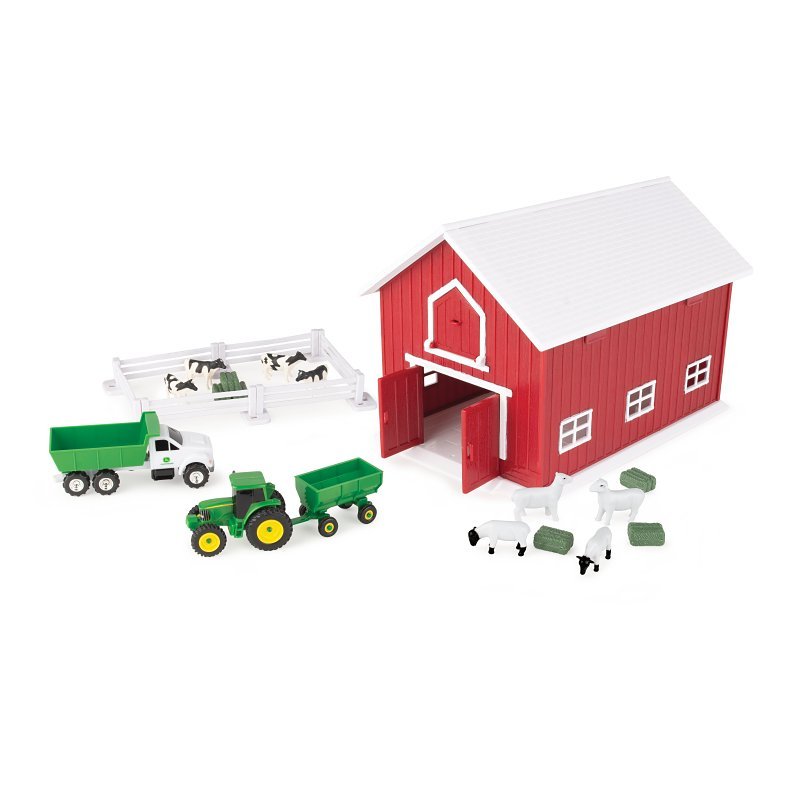 FARM PLAYSET RED BARN         