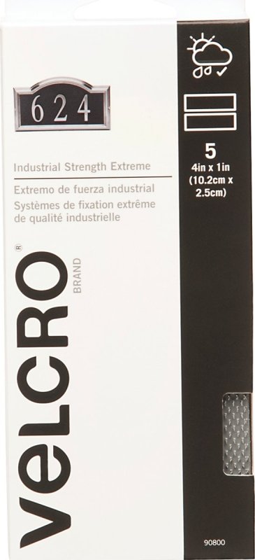 FASTENER VELCRO STRIP TITANIUM