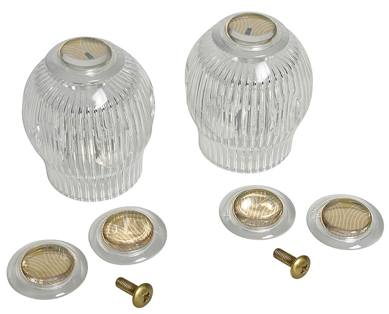 FAUCET HANDLE STERLING TUB CLR