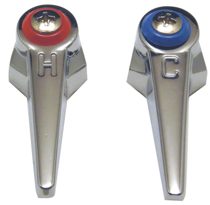 FAUCET HANDLE T/S BRASS CHROME