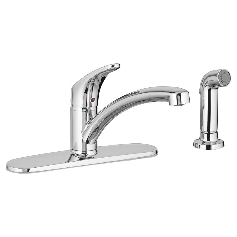 FAUCET KTN LOW ARC 1H POL CHRM