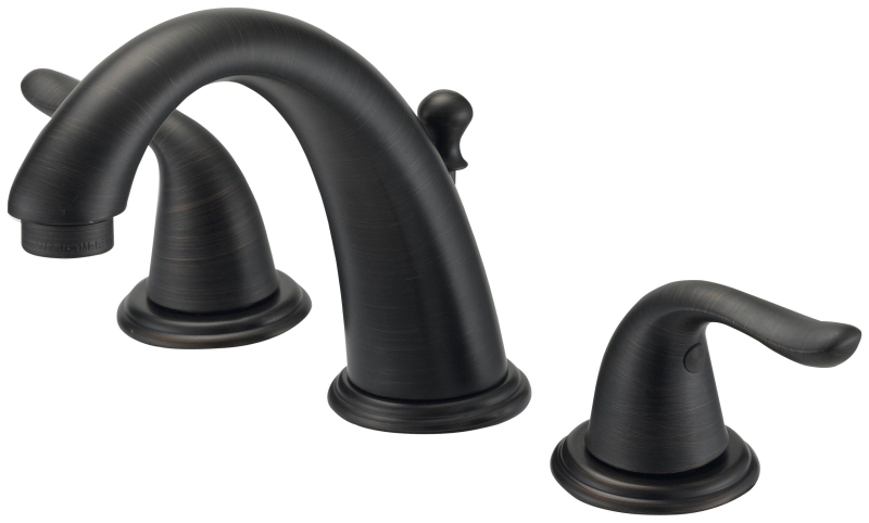 FAUCET LAV 4IN WIDE 2HNDL BRNZ