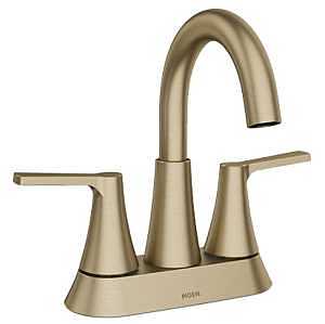 FAUCET LAVATORY 2H CS BRZ GLD 