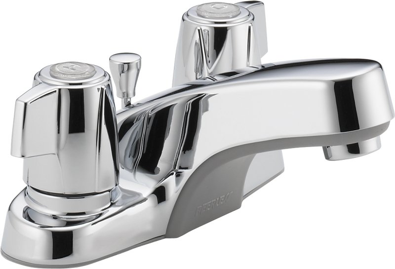 [3025806] FAUCET LAVATORY 2HDL P-UP CHRM