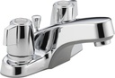 FAUCET LAVATORY 2HDL P-UP CHRM