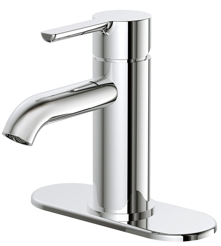 [1643279] FAUCET LAVATORY SNGL HNDL CHRM