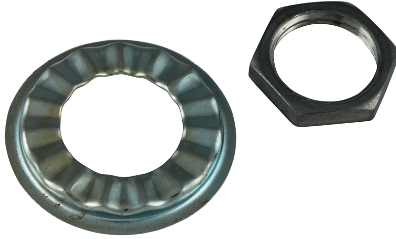 FAUCET LOCKNUT-ROSETTE        