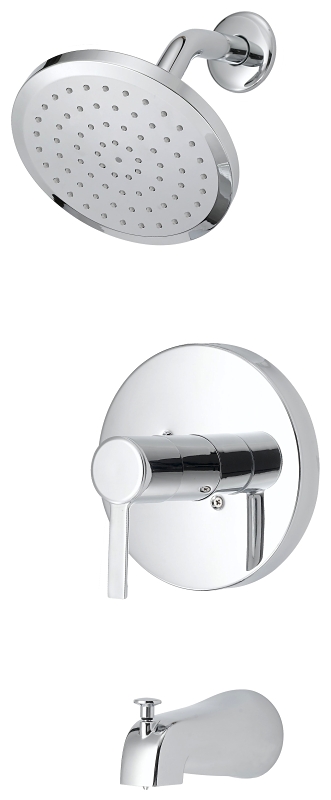 FAUCET SNGL HNDL TUB/SHWR CHRM