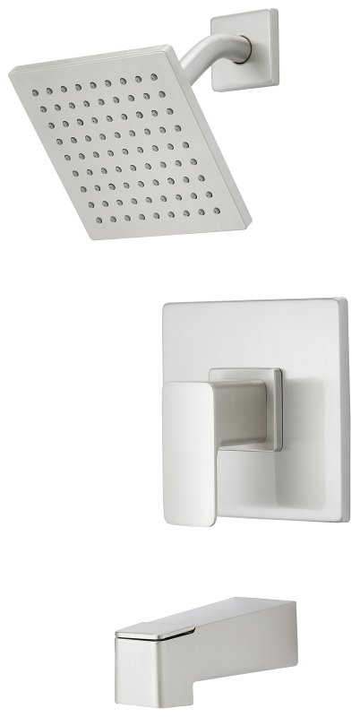 [1274950] FAUCET TUB-SHOWER BRSH NIC 6IN