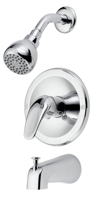 FAUCET TUB/SHOWER SGL HNDL CHM