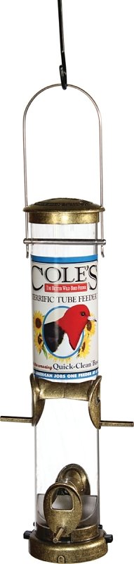 FEEDER WILD BIRD TUBE 4 PORT  