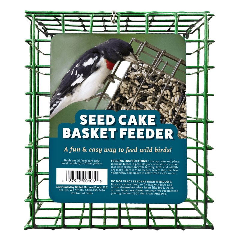FEEDER/BASKET SEED CAKE LARGE 