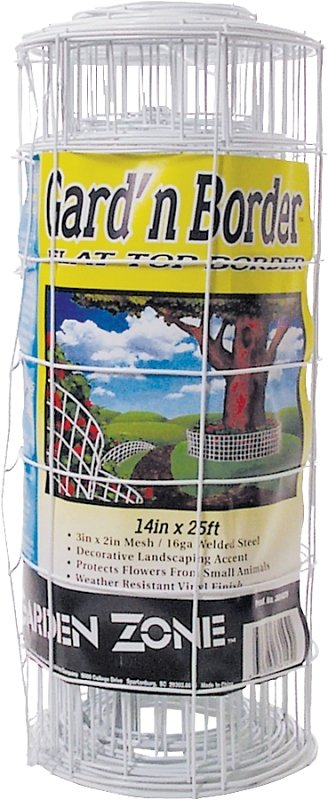 [4229225] FENCE FLOWER WHITE 14X25      