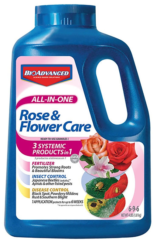 FERTILIZER ROSE-FLWR CARE 4LB 