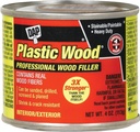 FILLER PLASTIC WOOD WHITE 4OZ 