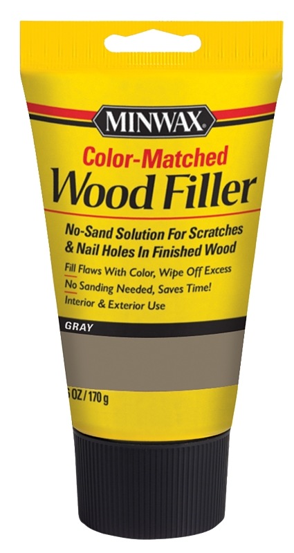 FILLER WOOD COLR MTCH GRAY 6OZ