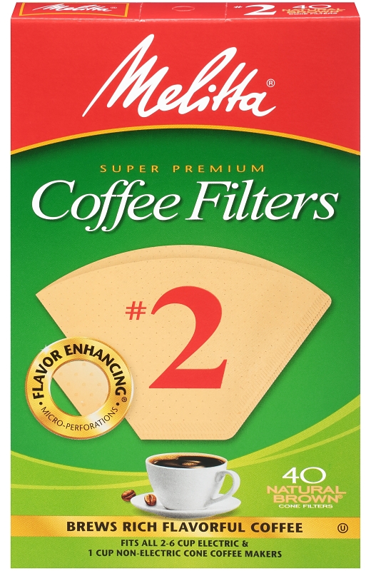 FILTER COFFEE CONE NO2 NB 40CT