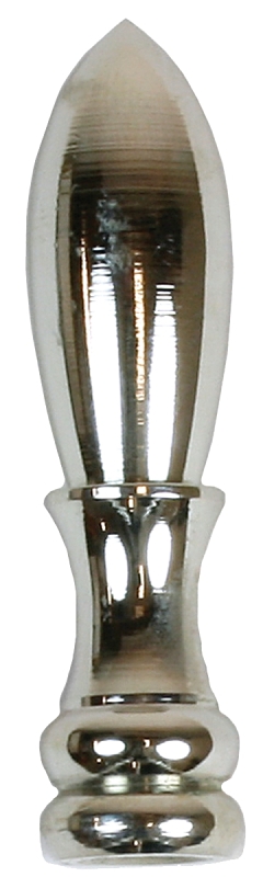 FINIAL BULLET 2INCH 1/4-27 NIC