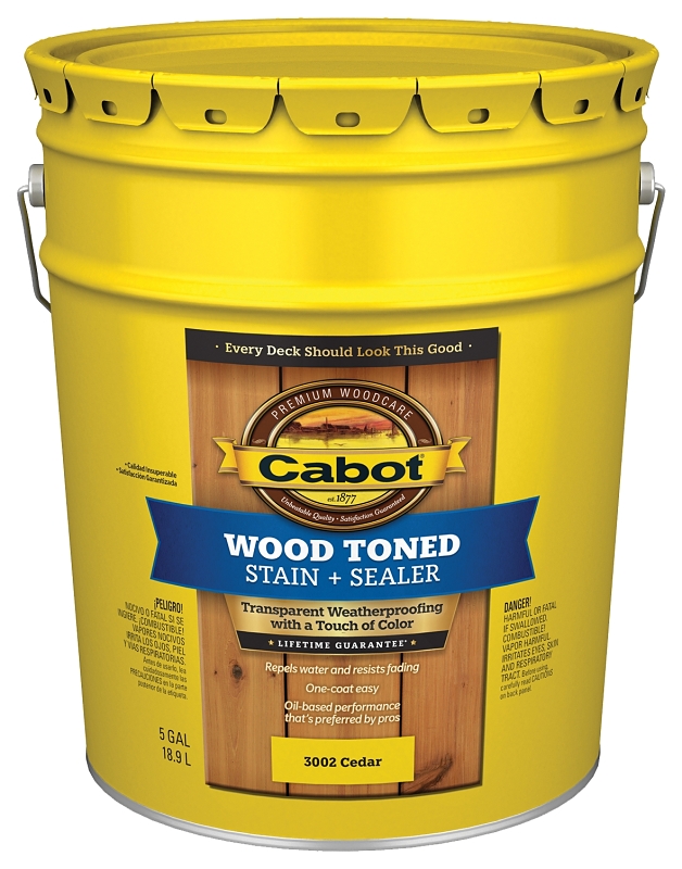 FINISH WOOD OIL EXT CEDAR 5G  