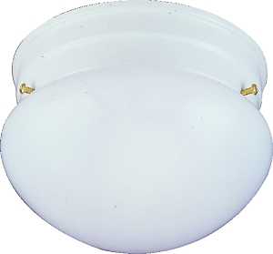 FIXTURE CEIL 1LT RD OPAL WHITE