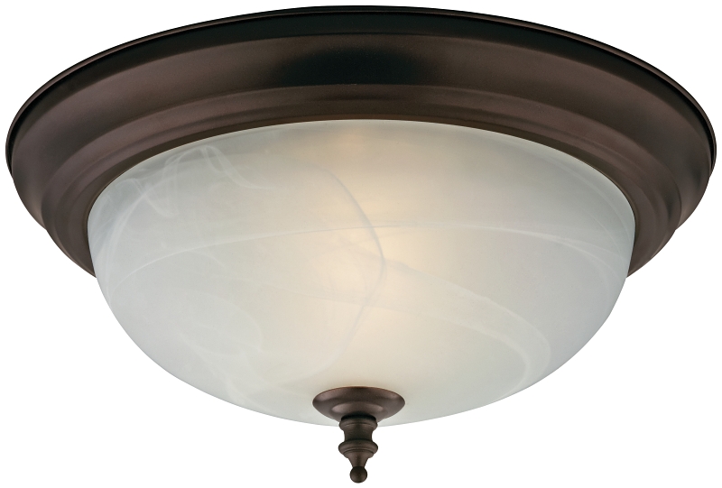 FIXTURE CEIL 2LT ALB FLUSH ORB
