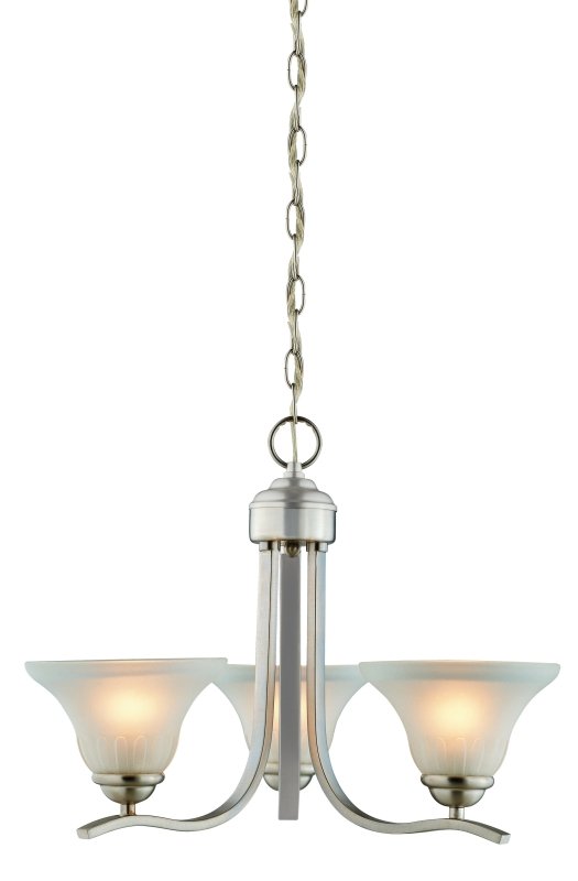 FIXTURE CHANDELIER 3LTBRSH NKL